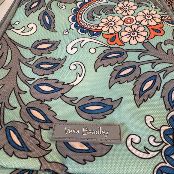 VERA BRADLEY Floral Green and Gray Women's Bag Set perfect condition - Picture 5 of 15